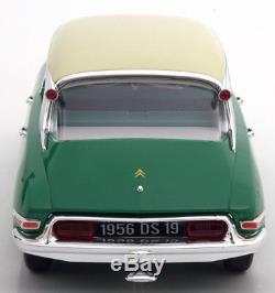 112 Norev Citroen DS 19 1956 green/creme