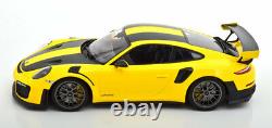 118 Minichamps Porsche 911 (991/2) GT2 RS 2018 gelb/schwarz