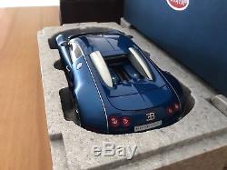 1/18 Autoart Bugatti Veyron 16.4 Bleu Centenaire