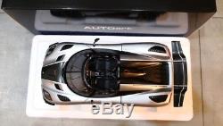 1/18 Autoart Koeingsegg Agera One Silver