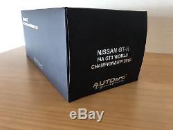 1/18 Autoart Nissan GTR FIA GT1 Black