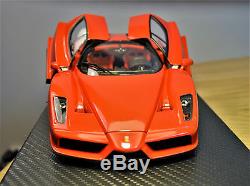 1/18 Bbr Ferrari Enzo-pope Edition. Ltd Ed No 268 Of 399 Pieces. Code He180031