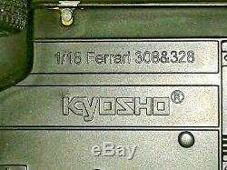 1/18 Kyosho Ferrari 308 Gtb Quattrovalvole 1982 +tres Rare+ Neuf