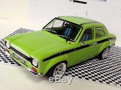 1 18 Mk1 Escort AVO MEXICO Le' Mans Green! Triple 9 Modified Rally RS2000 Tuning