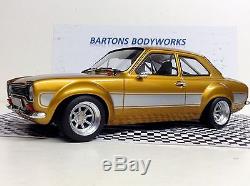 1 18 Mk1 Escort AVO RS2000 Silver On Gold! Triple 9 Rally MEXICO Tuning Modified