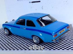 1 18 Mk1 Escort MEXICO Olympic Blue Avo RS2000 Triple 9 Rally Tuning Modified