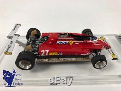 1/43° Bosica F1 Ferrari 126c2 Gilles Villeneuve Grand Prix USA 1982 Microsprint