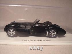 1/43 Bugatti 57s Gangloff 1937 Spark Factory Built No Luxcar Matrix Chromes