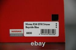 1/43 Hpi Nissan Skyline Gtr R34 S-tune Lightening Blue 8800