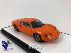 1/43 Make Up Ferrari Dino 246 Gt Type E 1971 Orange No Bbr