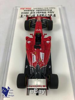 1/43° Newace Tameo Ferrari F1 F14 T Grand Prix Abou Dabi Fernando Alonso 2014