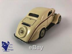 1/43 Roland Devos Peugeot Coupe 301d 1936 Creme Filet Rouge