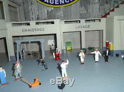 1/43 ixo diorama maquette le garage moderne