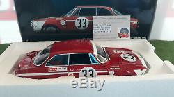 ALFA ROMEO GTA 1300 JUNIOR 1972 rge # 33 LENNEP JARAMA 1/18 Minichamps 100721233