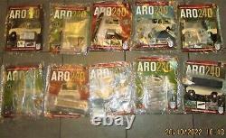 ARO 240 4X4 1/8 ROMANIA N°01 TO 115 issues 116 TO 130 MISSING ALL NEW UNBUILDED