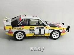 AUDI QUATTRO S1 Rallye Monté-Carlo 1985 1/18 OTTO RÖHRL