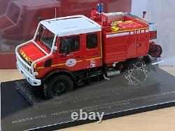 Alerte 0102 Mercedes Benz Unimog 1550l Sdis 05 Orcieres Pompiers 1/43