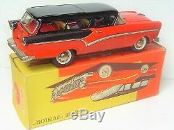 Ancien jouet TOLE tin toy JOUSTRA France 2055 Ford Fairlane bk cij jrd NEUF BO