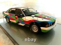 Art Car Cesar Manrique BMW 730i 1990 1/18 MINICHAMPS