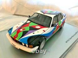 Art Car Cesar Manrique BMW 730i 1990 1/18 MINICHAMPS