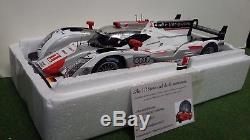 Audi R8 Etron Winner Le Mans 2012 #1 Fassler Lotterer Treluyer 1/18 Spark 18lm12