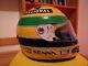 Ayrton senna 1993 paris bercy kart master F1 1/2 helmet shoei x4 rare