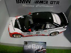 BMW E36 M3 GTR DAYTONA 1998 # 6 YOKOHAMA 1/18 UT MODELS 39816 voiture miniature