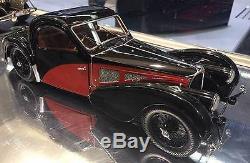 Bugatti 57 Sc Atalante Rouge 1/12 Bauer