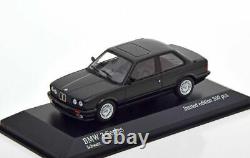 Bmw 3er Series E30 1989 Black Minichamps 943024003 1/43 Serie 500 Pcs Metal