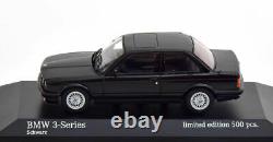 Bmw 3er Series E30 1989 Black Minichamps 943024003 1/43 Serie 500 Pcs Metal