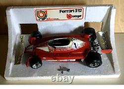 Burago cod 2101 Ferrari 312 n° 1 Jody Scheckter 1/14ème