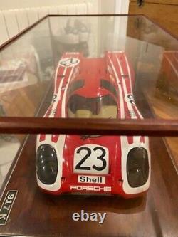 CMM 1/12 Porsche 917 K # 23 Winner LM70 Resin in wood box Very Hard to Find