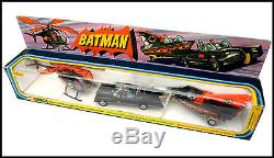 Corgi Toys Gift Set 40 Batman Batmobile Batboat Batcopter En Boite Mib 1976