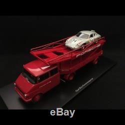 Camion Opel Blitz transporteur Porsche 1963 rouge 1/43 Schuco 450901500