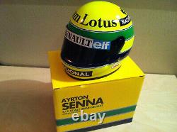 Casque Helmet Senna F1 Lotus 1985 Bell 1/2