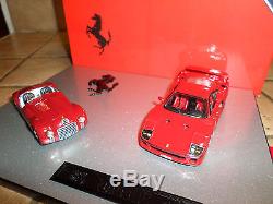 Coffret AMR 1/43 Ferrari 125S 1947 & F40 1987 40 ans de Ferrari