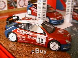 Coffret Citroen Xsara Wrc Triple Champion Monde Rallye 2003-4-5 Loeb Norev 1/43