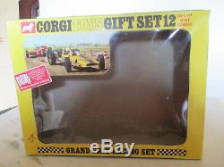 Corgi Gift Set 12 Gs12 Grand Prix Racing Set Corgi 490 Coffret Cadeau Gs12