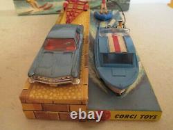 Corgi Gift Set 31 Gs31 Buick Riviera Boat Set Very Nicevnmib Proche Du 9 L@@k