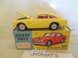 Corgi Toys 218 Aston Martin Db4 Mib 9 En Boite Very Nice L@@k