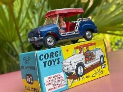Corgi Toys 240 Fiat 600 GHIA JOLLY MINT original Box Neuf en boite d'origine