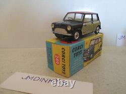 Corgi Toys 249 Morris Mini Cooper Deluxe Mib 9 En Boite Very Nice L@@k