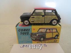 Corgi Toys 249 Morris Mini Cooper Deluxe Mib 9 En Boite Very Nice L@@k