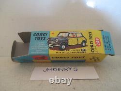 Corgi Toys 249 Morris Mini Cooper Deluxe Mib 9 En Boite Very Nice L@@k