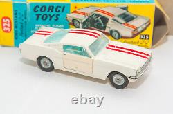 Corgi Toys Ford Mustang Fastback 2+2 325 No Dinky No Solido No Tekno No Norev