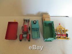 Corgi Toys Gift Set 5 Agricultural Set Gs5 Rare Version Uncommon Issue L@@k
