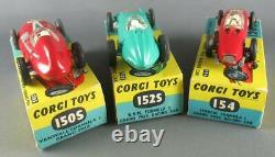 Corgi Toys Gift Set N°16 Ecurie Ecosse Racing Car Transporteur & 3 Voitures Pr