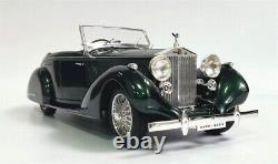 Cult Models CLTL060-3 Rolls Royce 25-30 Gurney Nutting Weather Vert 1937 1/18