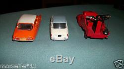 DINKY TOYS FRANCE GARAGE STYLE DEPREUX + 3 Dinky Toys Made in France