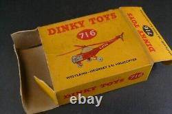 DINKY TOYS GB. Hélicoptère SIKORSKY S. 51. Ref 716
